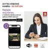 GoSmart Venkovní otočná kamera IP-310 TORCH s WiFi a světlem, černá