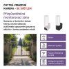 GoSmart Venkovní otočná kamera IP-310 TORCH s WiFi a světlem, černá