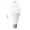 LED žárovka Classic A80 / E27 / 20 W (150 W) / 2452 lm / studená bílá