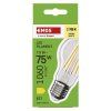 LED žárovka Filament A60 / E27 / 7,8 W (75 W) / 1060 lm / teplá bílá