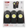 COB LED svítilna  plastová, 3× AAA