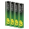 Alkalická baterie GP Ultra Plus AAA (LR03), 4 ks