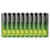 Alkalická baterie GP Ultra Plus AAA (LR03), 10 ks