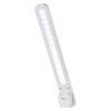 LED stolní lampa AMY, nabíjecí, bílá