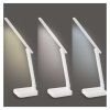 LED stolní lampa AMY, nabíjecí, bílá
