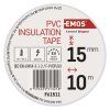 Izolační páska PVC 15mm / 10m bílá