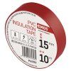 Izolační páska PVC 15mm / 10m červená