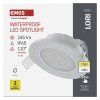LED bodové svítidlo LORI 4,5W 345LM IP65 CCT bílá