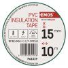 Izolační páska PVC 15mm / 10m zelená