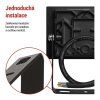 LED reflektor TAMBO, 10 W, 1000 lm, IP65, černý