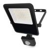LED reflektor VISIO s pohybovým čidlem, 30 W, černý, neutrální bílá