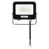 LED reflektor GLARO 20W, černý, IP65, 2000 lm, neutrální bílá