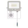 LED reflektor GLARO s pohybovým čidlem, 20 W, bílý, IP54, 2000 lm, neutrální bílá