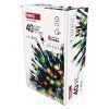 LED vánoční řetěz, 4 m, venkovní i vnitřní, multicolor, programy, časovač