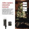 LED vánoční cherry řetěz – kuličky, 8 m, venkovní i vnitřní, studená bílá,programy,časovač