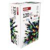 LED vánoční řetěz, 12 m, venkovní i vnitřní, multicolor, programy, časovač
