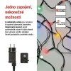 LED vánoční cherry řetěz – kuličky, 48 m, venkovní i vnitřní, multicolor, programy,časovač