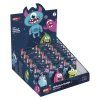 LED klíčenka - příšerky se zvukem, 18 ks, display box