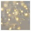 LED girlanda – perly, 1,2 m, 3x AA, vnitřní, teplá bílá, časovač