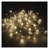 LED girlanda – perly, 1,2 m, 3x AA, vnitřní, teplá bílá, časovač
