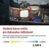 LED reflektor ACCO nabíjecí přenosný, 50W, studená bílá