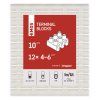 Šroubová svorkovnice 12× 4–6mm2, 450 V, bílá, 10 ks