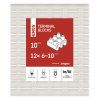 Šroubová svorkovnice 12× 6–10 mm2, 450 V, bílá, 10 ks