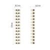 Šroubová svorkovnice 12× 6–10 mm2, 450 V, bílá, 10 ks