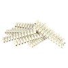 Šroubová svorkovnice 12× 6–10 mm2, 450 V, bílá, 10 ks