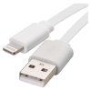 Nabíjecí a datový kabel USB-A 2.0 / Lightning MFi, 1 m, bílý