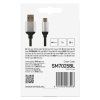 Nabíjecí a datový kabel USB-A 2.0 / USB-C 2.0, 1 m, černý
