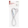 Flexo šňůra PVC 3× 1,0mm2, 2m, bílá
