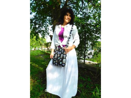 messenger taška provence na černé