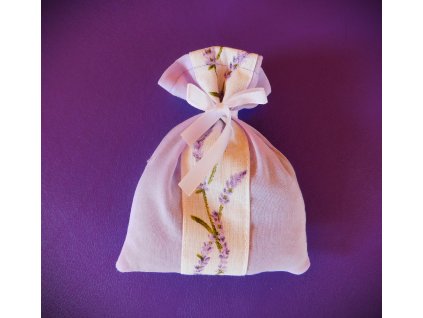 levandulový sáček pás levandule