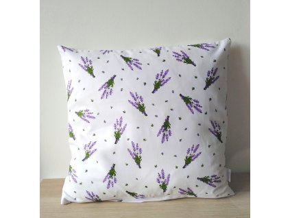 Povlak na polštářek levandule