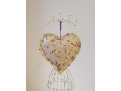 Levandulové srdce drobná levandule