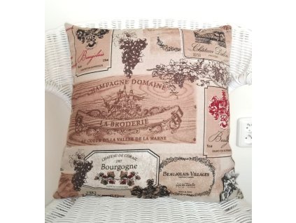 povlak na polštářek etikety