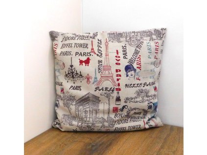 povlak na polštářek paříž