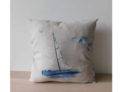 povlak na polštářek plachetnice