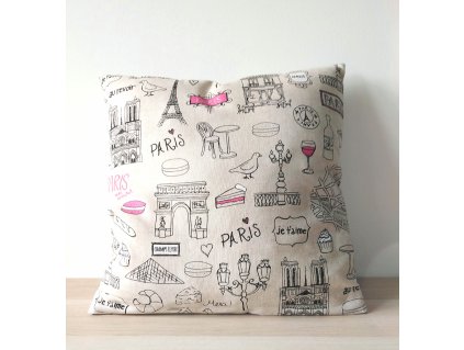 Povlak na polštářek PAŘÍŽ 2