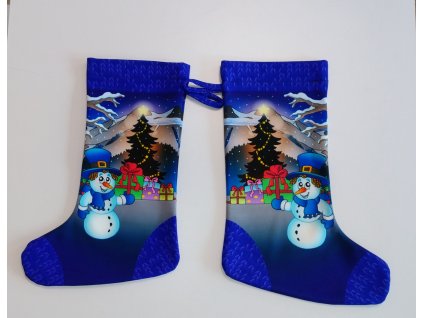 MIKULÁŠSKÁ PUNČOCHA SNĚHULÁK A DÁRKY