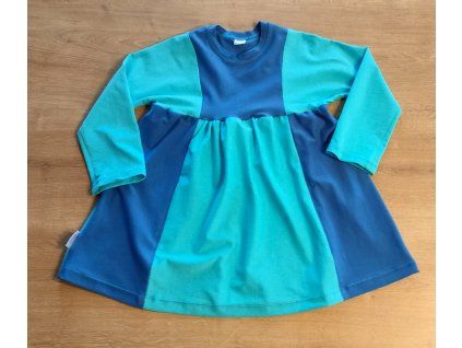 dívčí šaty modré