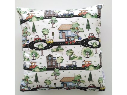 povlak na polštář městečko