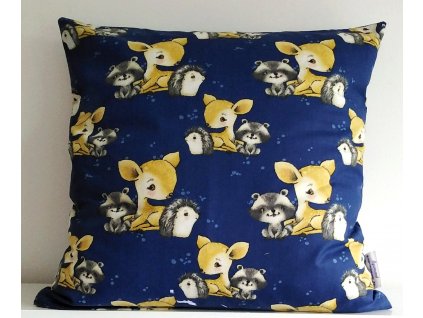 povlak na polštář retro srnka