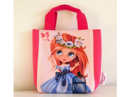 dětská taška holčička s věnečkem