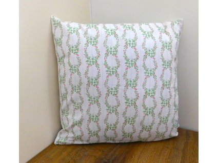 povlak na polštářek květinové pásy