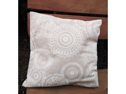 povlak na polštářek mandaly