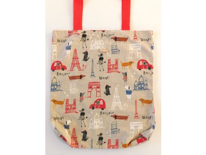 nákupní taška psi v paříži