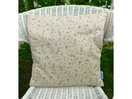 povlak na polštářek drobná levandule