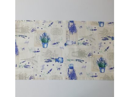 běhoun levandule na béžové